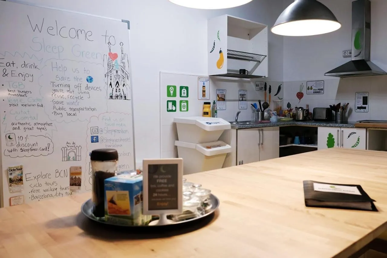 Sleep Green - Certified Eco Youth Hostel Barcelona Španělsko